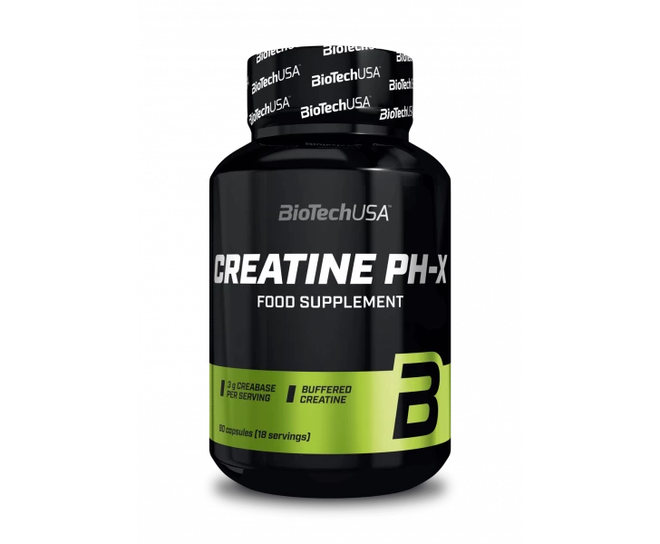 BioTechUSA Creatine pH-X 90 caps gebufferde creatine