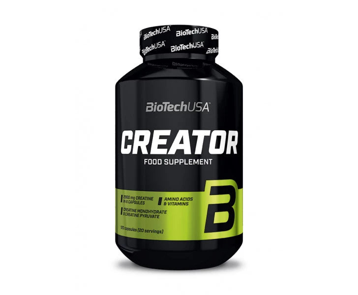 BioTechUSA CreaTor 120 caps creatine capsules