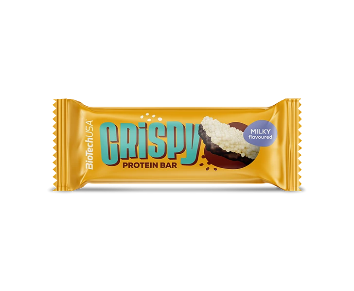 BioTechUSA Crispy Protein Bar 40g Milky