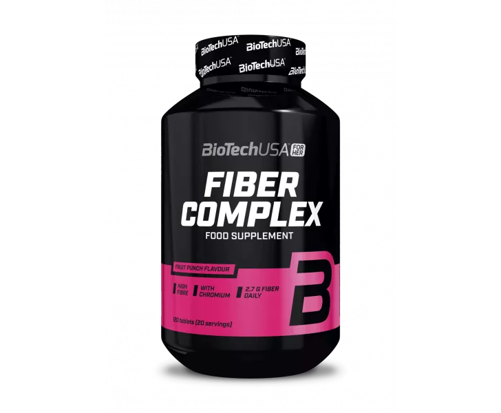 BioTechUSA Fiber Complex 120 tabletten vezels en inuline