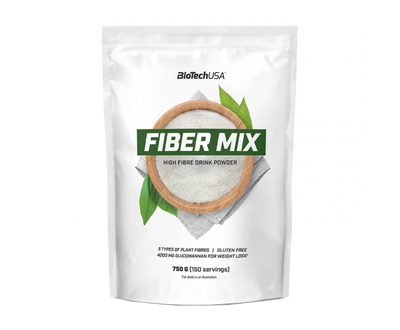 BioTechUSA Fiber Mix 225g vegan vezelrijk drankpoeder