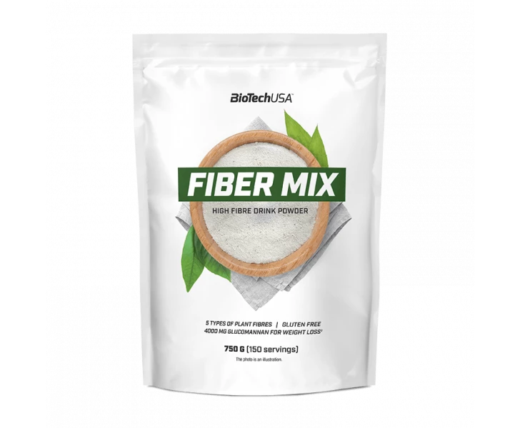 BioTechUSA Fiber Mix 225g vegan vezelrijk drankpoeder