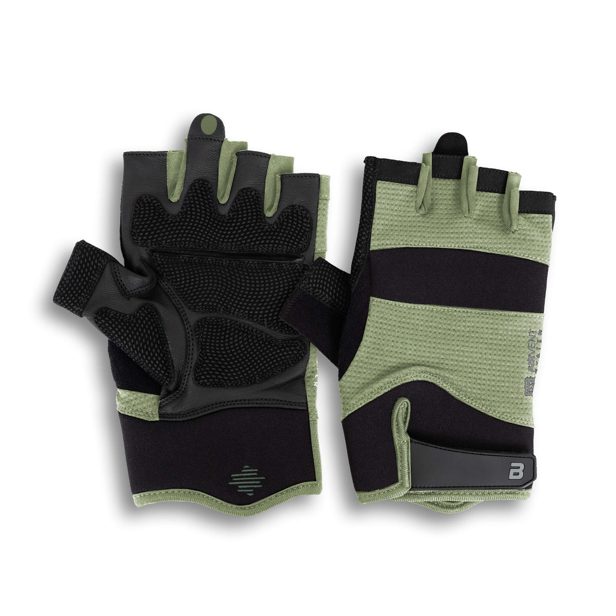 BioTechUSA JAKE unisex groene trainingshandschoenen