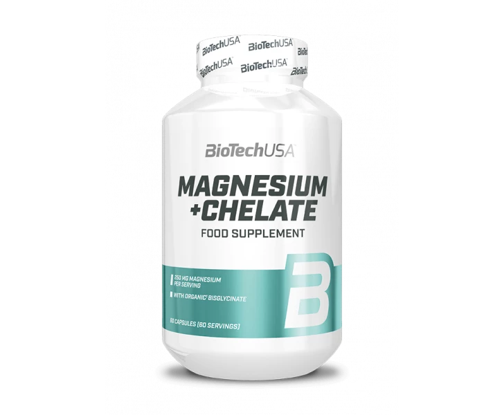BioTechUSA Magnesium + Chelate 60 capsules