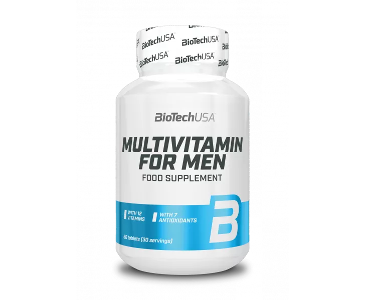 BioTechUSA Multivitamin for Men 60 tabletten
