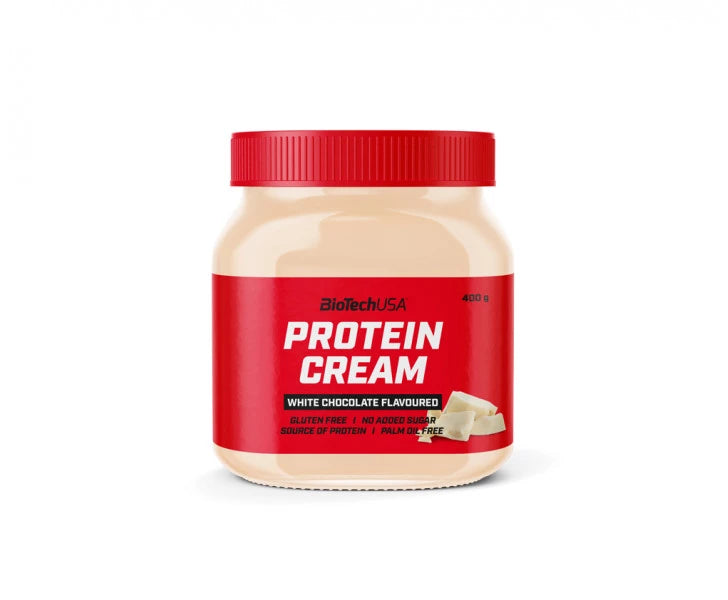 BioTechUSA Protein Cream 400g Witte Chocolade