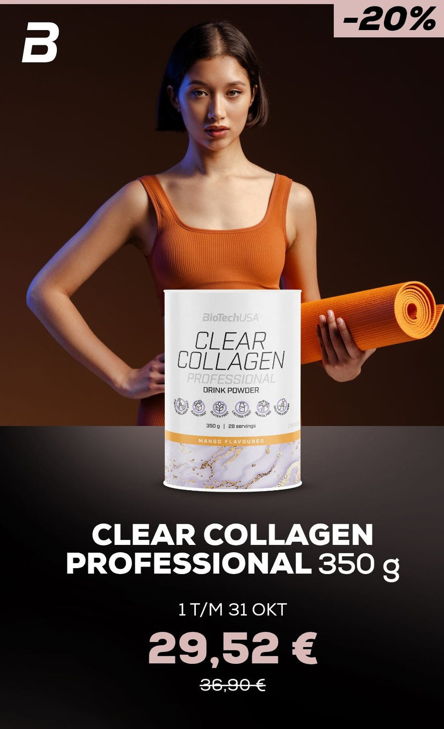 Clear Collagen Professional 350g – oktoberactie