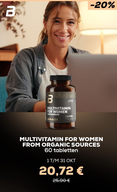 Multivitamin for Women from organic sources – oktoberactie
