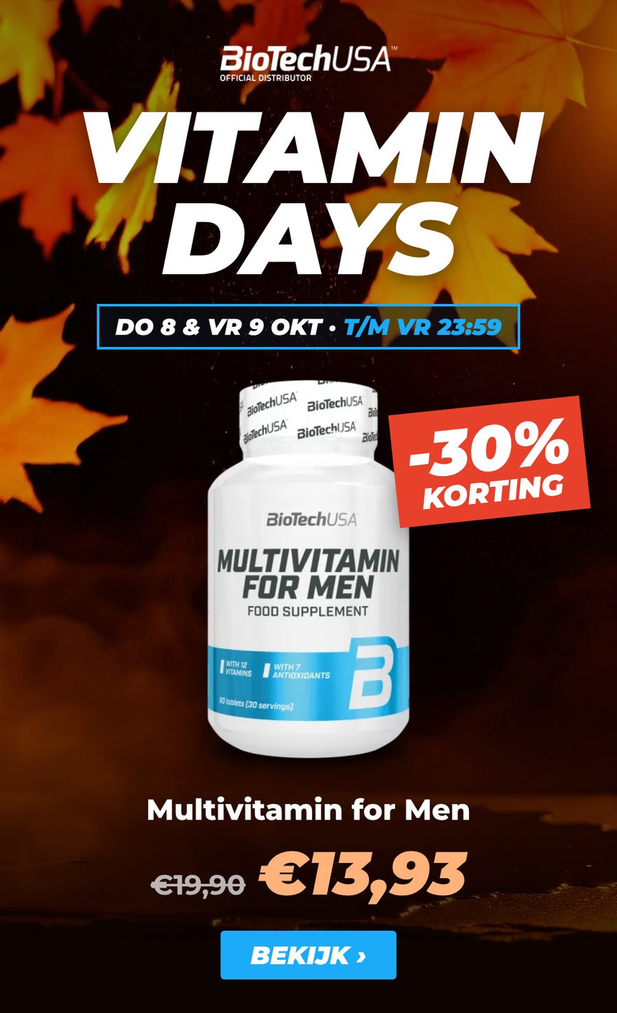 Vitamin Days: Multivitamin for Men -30%