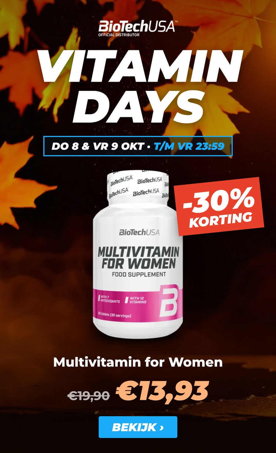 Vitamin Days: Multivitamin for Women -30%