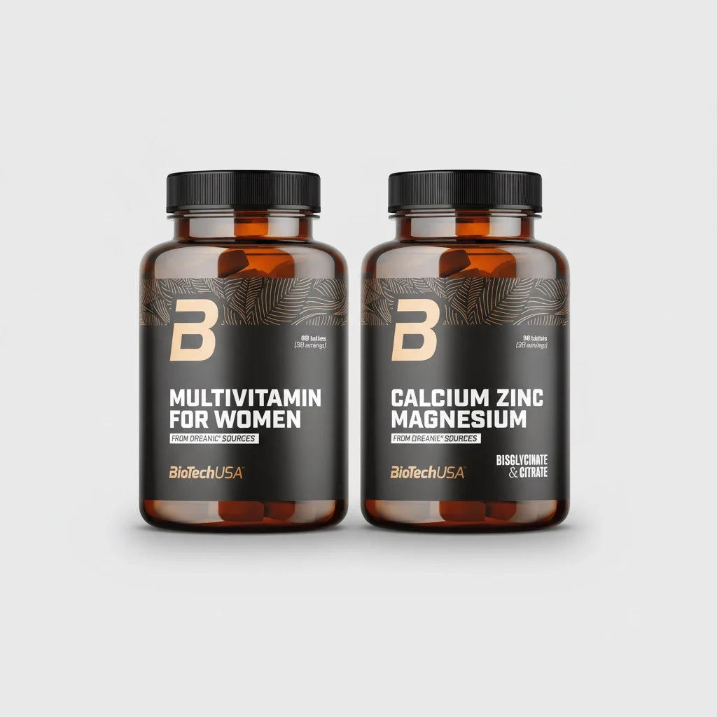 Vrouwen Multivitamine & Calcium Zink Magnesium Pack