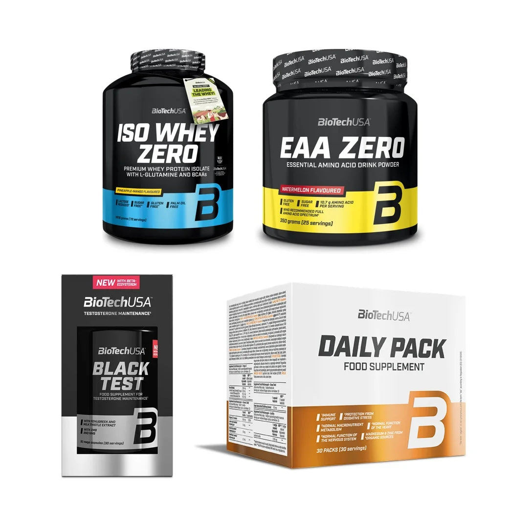 BioTechUSA 4 producten sportvoeding pakket