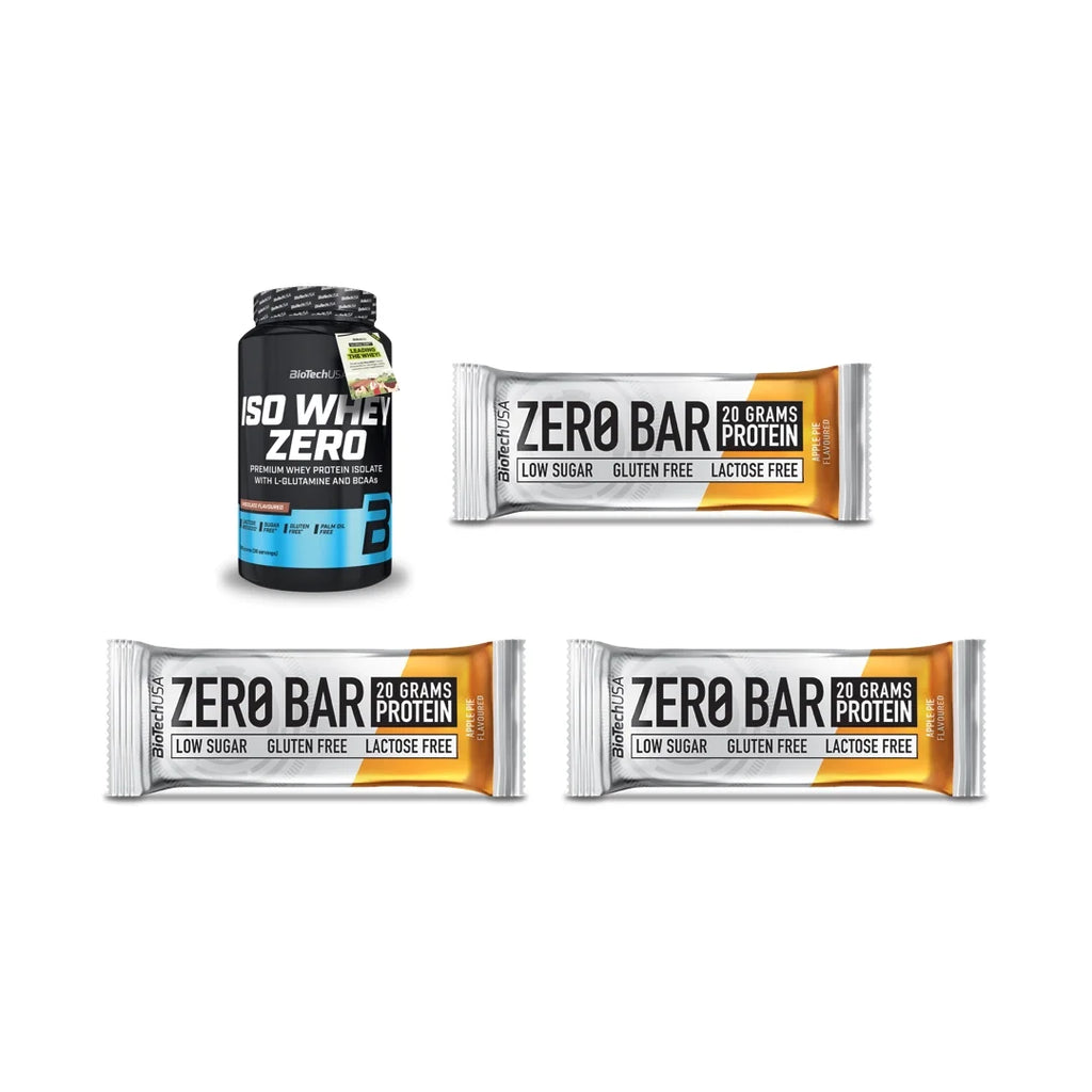 Iso whey Zero 908g + 3 Stuks Zero Bar 50g Gratis!