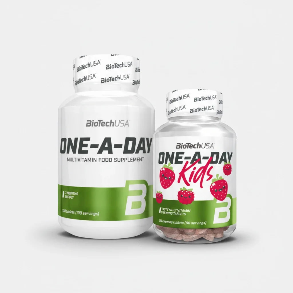 MULTIVITAMINEACTIE (ONE-A-DAY + ONE-A-DAY KIDS)